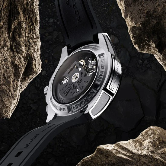 Rosas 1945 NORQAIN Independence Skeleton Chrono 42mm