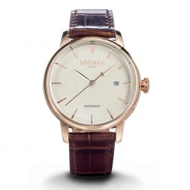 Rosas 1945 LOCMAN OROLOGIO 1960 SOLO TEMPO AUTOMATICO - ROSE GOLD