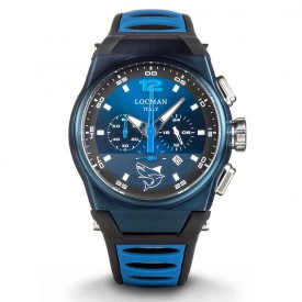 Rosas 1945 LOCMAN OROLOGIO MARE CRONOGRAFO AL QUARZO  - BLU