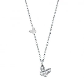 Rosas 1945 Salvini Collana in oro bianco con diamanti
