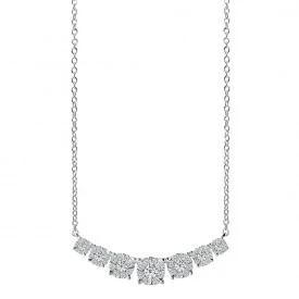 Rosas 1945 Salvini Collana in oro bianco con diamanti