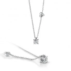 Rosas 1945 Salvini Collana in oro bianco e diamanti
