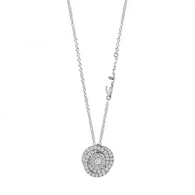 Rosas 1945 Salvini Collana in oro bianco con diamanti