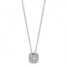 Rosas 1945 Salvini Collana in oro bianco con diamanti
