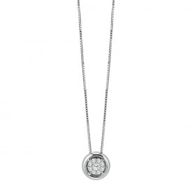 Rosas 1945 Salvini Collana in oro bianco con diamanti