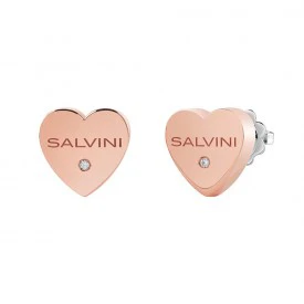 Rosas 1945 Salvini Orecchini in oro rosa con diamante