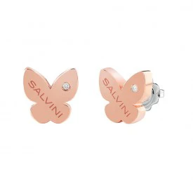 Rosas 1945 Salvini Orecchini in oro rosa con diamante