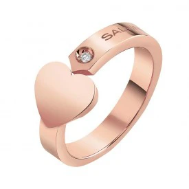 Rosas 1945 SALVINI Anello in oro rosa con diamante