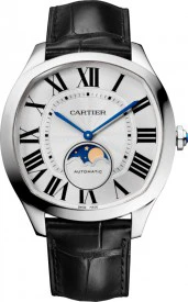 Rosas 1945 OROLOGIO DRIVE DE CARTIER CON FASI LUNARI