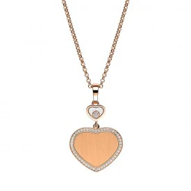 Rosas 1945 CHOPARD COLLANA HAPPY HEARTS GOLDEN HEARTS