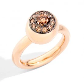 Rosas 1945 POMELLATO ANELLO NUVOLA diamante brown 0,5 ct