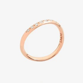 Rosas 1945 Anello Essentials  in oro rosa 9K con 9 diamanti