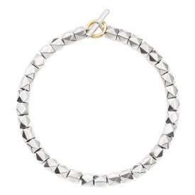 Rosas 1945 DODO BRACCIALE STUD Argento, Oro giallo