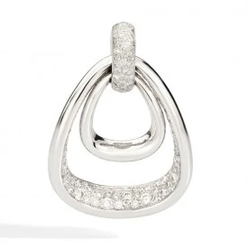 Rosas 1945 POMELLATO PENDENTE FANTINA ORO BIANCO E DIAMANTI
