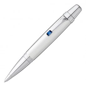 Rosas 1945 MONTBLANC Penna a Sfera Boheme Doué Smalto Bianco