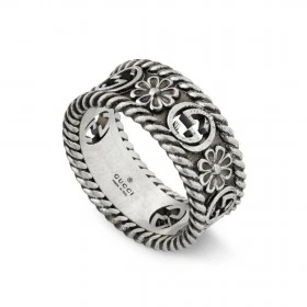 Rosas 1945 GUCCI anello argento