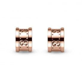 Rosas 1945 GUCCI ORECCHINI ICON IN ORO ROSA.