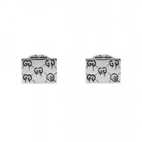 Rosas 1945 Gucci Gemelli Ghost rettangolari in argento